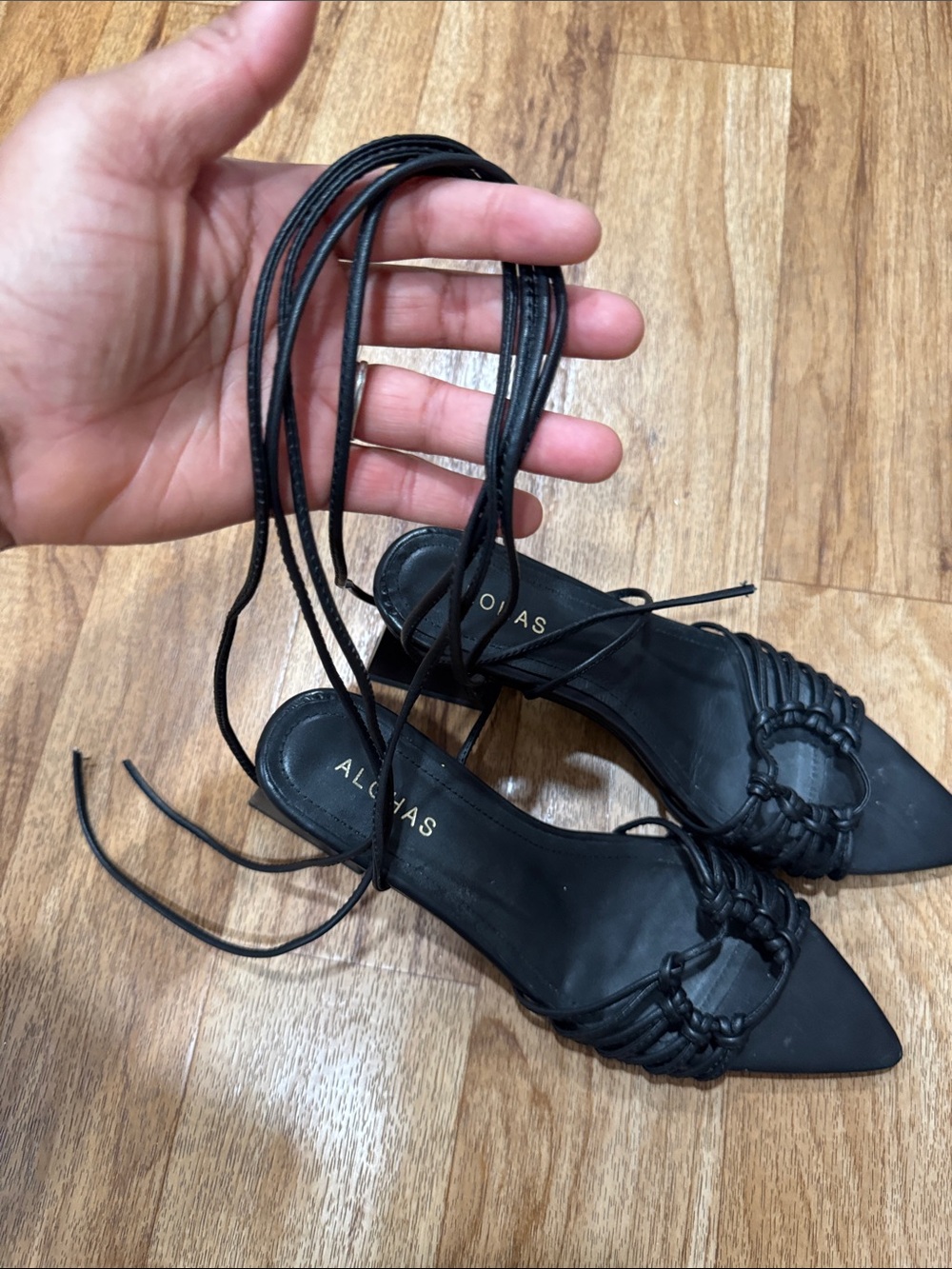 ALOHAS Mirage Sandal in Black - Picture 11 of 11